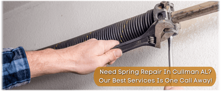 Broken Garage Door Spring Cullman AL