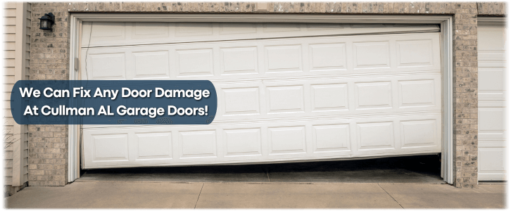 Garage Door Off Track In Cullman AL